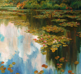 Clouds and lilies