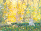 Blooming garden