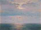 At the sunset