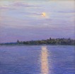 Moonrise. Lake White